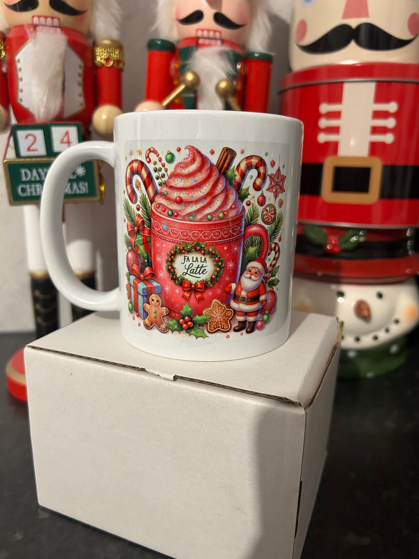 Handmade Custom Christmas Mug